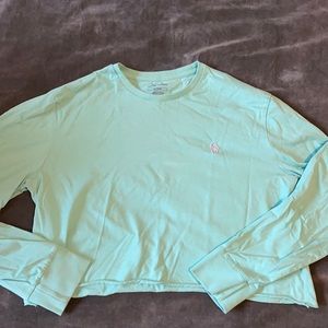 Ralph Lauren polo crop top